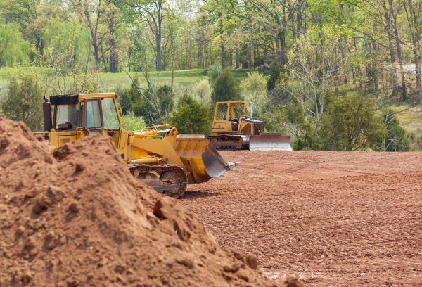 Bulldozer Land Clearing in Syracuse